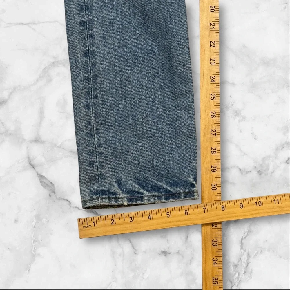 J Crew 484 Style Mens Jeans Extra Slim Fit Light Wash Denim Size 28 x 32 Kaihara